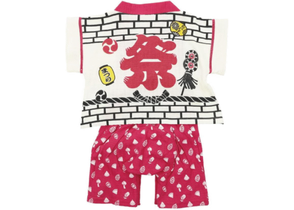 ジパシオ ハッピジャケット 甚平 キッズ ベビー 男の子 女の子 祭り 盆踊り 70 80 90 100 ハッピスーツ かわいい 男の子 女の子 和柄 上下 浴衣 花火 100% 綿 お祭り 寿司 - Image 2